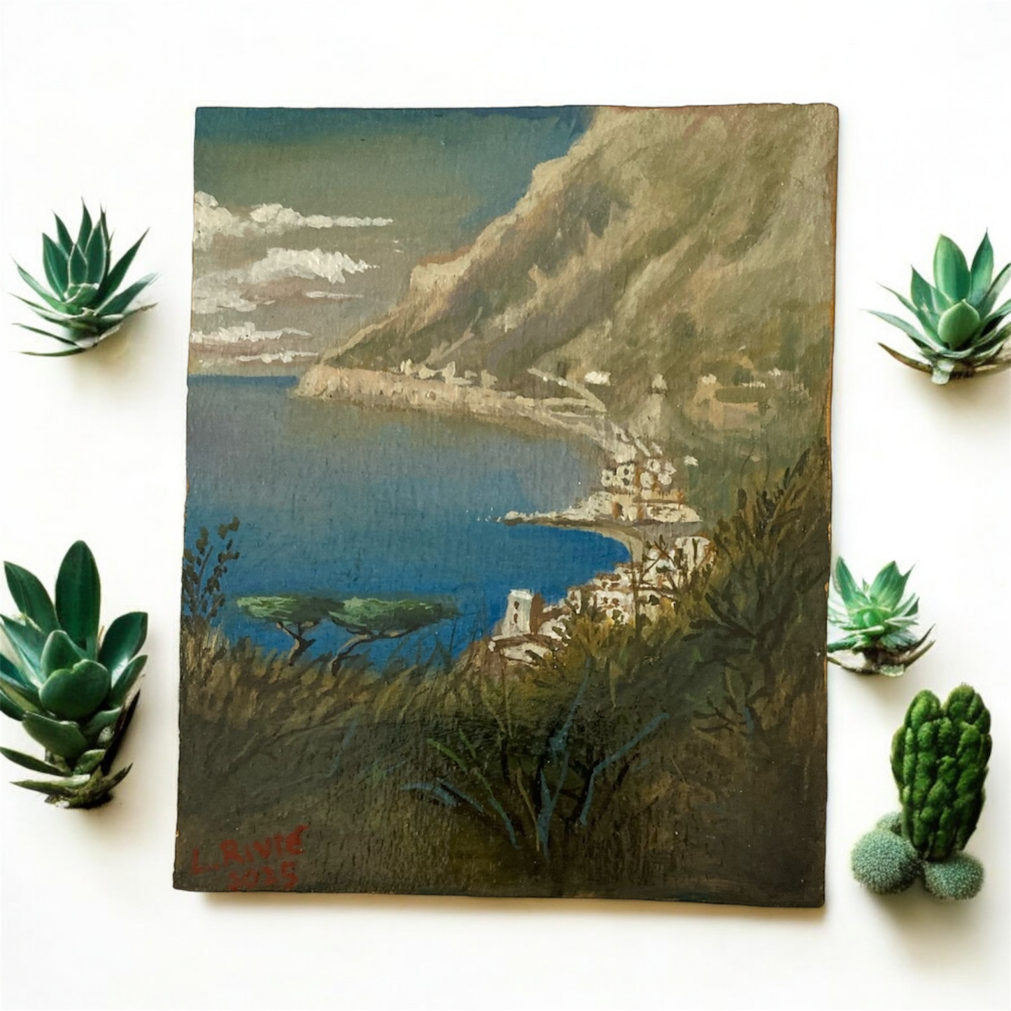 Quadro – Veduta della Costiera Amalfitana