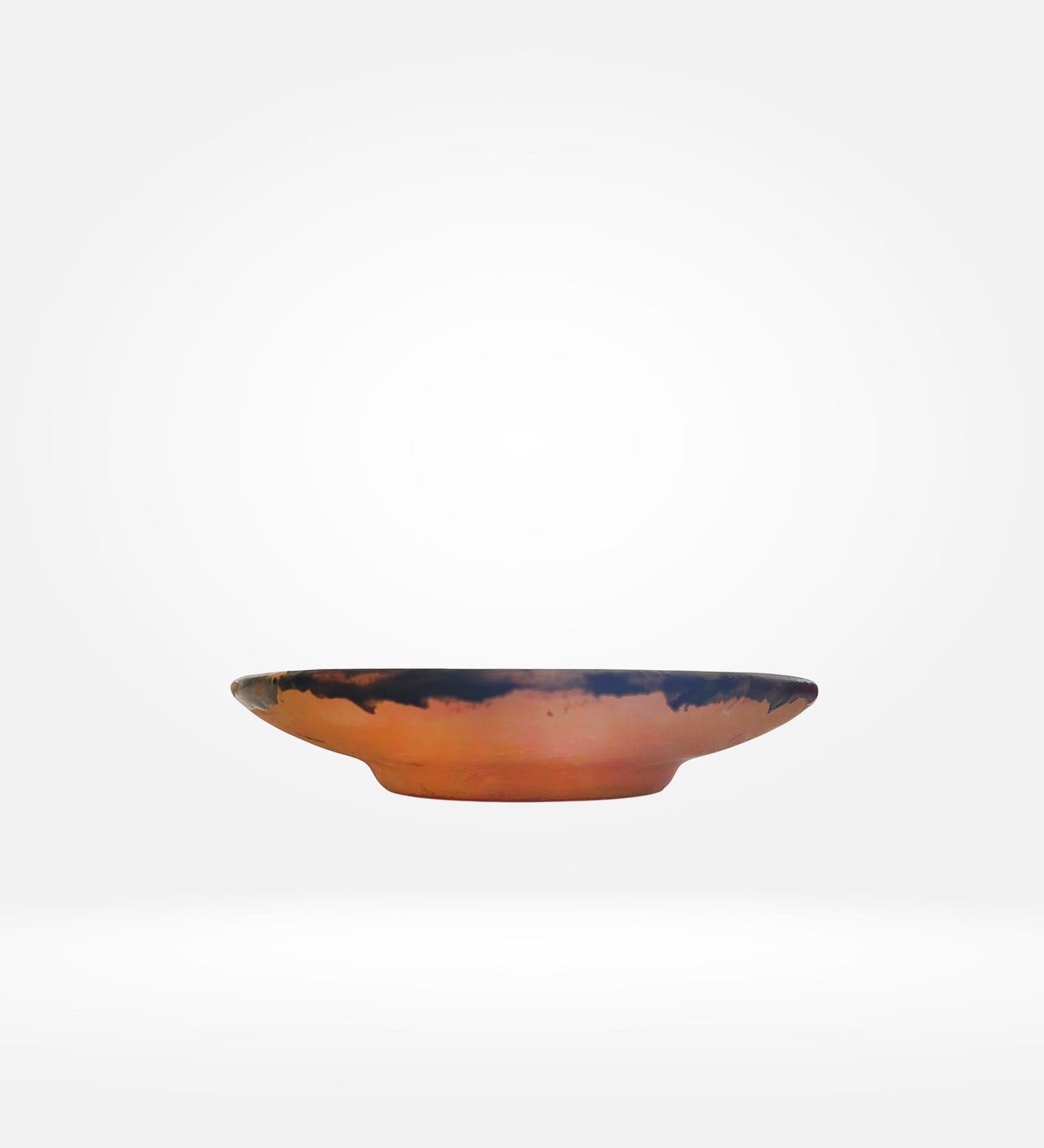 Piattino Decorativo in Ceramica dipinto a Mano, Salerno dalla Costiera Amalfitana