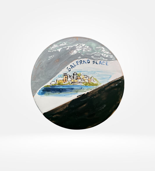 Piattino Decorativo in Ceramica dipinto a mano