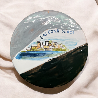 Piattino Decorativo in Ceramica dipinto a mano